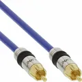 Produktbild: Cinch VIDEO & digital AUDIO PREMIUM vergoldet 1x Cinch Stecker / Stecker 25m