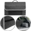 Produktbild: Kofferraumtasche Klett Auto 16x30x48 Kofferraum Tasche Klettverschluss am Boden