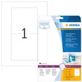 Produktbild: HERMA 5033 CD-Einleger für Slimcase A4 121x242 mm weiß Karton perforiert nicht k