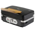 Produktbild: Domo Sandwichmaker SANDWICH-WAFFEL-GRILL 3-IN-1 INKY BLACK Sandwichmaker Schwarz DO9278C