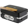 Produktbild: DOMO Sandwich Waffelgrill 3in1 Sandwichmaker Inky Black Schwarz