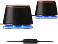 Produktbild: Sanyun SW102 PC-Lautsprecher-5Wx2-Tiefer Bass in kleinem Körper-Stereo 2.0-NEU