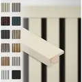 Produktbild: Hexim - Akustikpaneele Zubehör Abschlussleiste Lamellen mdf Wandverkleidung: Palomino, 275cm