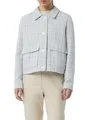 Produktbild: Comma Kurze Tweed-Jacke mit aufgesetzten Taschen