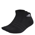 Produktbild: adidas Unisex Cushioned Sportswear Ankle Socken, 3 Paar Black/White 46-48