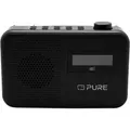 Produktbild: Pure Elan One2 Dab+/FM Portable Radio mit Bluetooth 5.1 (LCD-Display, 10 Tasten de Speicher, Stromversorgung durch 4 AA-Batterien) Black Charcoal - Schwarz