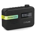 Produktbild: Pure Elan One2 tragbares DAB+/FM Radio mit Bluetooth 5.1 (LCD-Display, 10 Speichertasten, Batteriebetrieb mit 4xAA möglich) Charcoal Schwarz