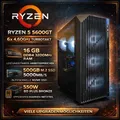 Produktbild: Entry Gaming RGB PC 4,60 GHz AMD Ryzen5 Vega7 16GB RAM 512GB SSD WIN11 PRO WLAN