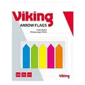 Produktbild: Viking Haftmarker Farbig sortiert Blanko 12 x 105 x 45 mm 5 Stück à 25 Streifen