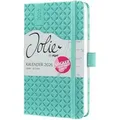 Produktbild: Wochenkalender Jolie ca. A6 Hardcover aqua green 2026