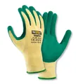 Produktbild: teXXor Arbeitshandschuh-Set 2206 Grobstrickhandschuh Polyester Latex Beschichtung (Karton, 144-St., VPE= 12-144 Paar, Gr. 7-11) guter Grip/ Pflasterarbeiten geeignet