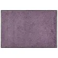 Produktbild: Floornovo Fußmatte Floornovo Schmutzfangmatte Lavendelton waschbare Fussmatte, rechteckig, rutschfest lila 90 cm