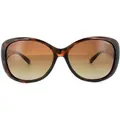 Produktbild: Polaroid Sonnenbrille P8317 0BM LA Havanna Braun Gradient Polarisiert