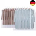 Produktbild: GoMaihe 12 Stück Kleidersack Anzug Lange, 60 x 120/100cm Rand Transparent