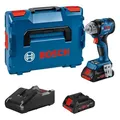 Produktbild: Bosch Professional 18V System Akku Drehschlagschrauber GDS 18V-320 C (320 Nm Anziehmoment und 540 Nm Losbrechmoment, inkl. 2x 4.0Ah ProCORE Akku, Ladegerät GAL 18V-40, Bluetooth-Modul GCY 42, L-BOXX)