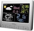 Produktbild: Technoline WS 6449 farbige Wetterstation silber