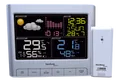 Produktbild: Technoline WS 6449 moderne Wetterstation mit LED-Anzeige, silber