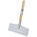 Produktbild: IDEALSPATEN Stoßscharre, 40 cm Arbeitsbreite, Schneescharre Stahlblech mit hartholzstiel 160 x 400 mm