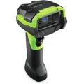 Produktbild: Zebra DS3608, 2D, XR, SE58, FIPS, Multi-IF, USB, schwarz, grün, DS3608-XR3U4602Z...