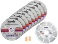 Produktbild: Kwb 712031 Trennscheiben-Set 115mm 10 St. Edelstahl