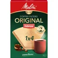 Produktbild: Melitta Kaffefilter Gourmet Intense 1x4 hvid 80 stk (98056)