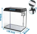 Produktbild: NOBLEZA Mini Aquarium Transport-Fischbecken mit Filter, LED-Beleuchtung,30L