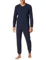 Produktbild: Schiesser Herren Schlafanzug lang mit Bündchen - Nightwear Set