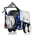 Produktbild: Kränzle therm-RP 1400 ATR Heißwasser Hochdruckreiniger Pistole, Flachstrahllanze, Automatik-Trommel, Wasserfilter