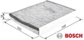 Produktbild: BOSCH 1987432598 Filter für Innenraumluft Innenraumfilter Filter