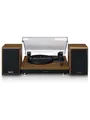 Produktbild: Lenco Turntable with BT and 2 external speakers - Plattenspieler Braun