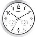 Produktbild: Mebus 06992 Quarz Wanduhr 25.5 cm Silber