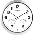 Produktbild: Mebus 06992 Quarz Wanduhr 25.5 cm  Silber