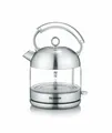 Produktbild: SEVERIN WK 3459 retro Wasserkocher (1,7 Liter, 2400 W, Glas, silber) #2879130