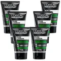 Produktbild: 6x 100ml Loreal Men Expert Pure Carbon tägliches Waschgel 5 Wirkung Eichenholz