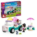 Produktbild: LEGO Friends Heartlake City Eiswagen, Spielset für Rollenspiele, Bauset mit 2 Spielzeugfiguren und einem Hasen, Spielzeug für Mädchen ab 4 Jahren, Bauspielzeug mit Minifiguren der Charaktere 42644