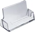 Produktbild: Taymar® Visitenkartenhalter im Querformat, DIN A8 (95×52mm), Transparent