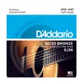 Produktbild: D'Addario EJ36 10-47 12-string 80/20 Bronze Light