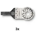 Produktbild: Fein Multimaster Multitalent 3er Pack E-Cut Long Life Sägeblatt 10x30mm SL