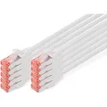 Produktbild: Digitus CAT6 S-FTP Patchk.,5m, Weiss (S/FTP, CAT6, 5 m) (DK-1644-050-WH-10)