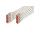 Produktbild: DIGITUS RJ45-Stecker/RJ-45 Stecker Netzwerkkabel DK-1644-050-WH-10 5,0 m weiß, 10 St.