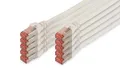 Produktbild: Digitus Professional CAT 6 S/FTP Patch-Kabel 5m RJ-45 (M) 10er Pack Weiß DK-1644-050-WH-10