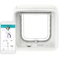 Produktbild: Sureflap Smart Microchip Cat Flap - White - 142 Mm X 120 Mm (delivered Without Hub)