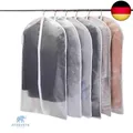 Produktbild: Niviy Kleidersack Anzug 6 Stück Hochwertiger Kleidersäcke, Transparent 60x100 c