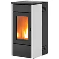 Produktbild: Pelletofen Mcz May 7 Kw Stahl Gusseisen Kamin Pelletsofen Pelletkaminofen Holz Weiss