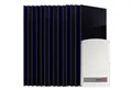 Produktbild: SUNNIVA Solaranlage 7.0 kW, Monokristallin, (14x 500 W Solarmodule Fullblack Bifacial, Wechselrichter SolarEdge SE7K (3-phasig)