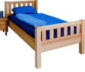 Produktbild: Komfortbett Seniorenbett Kopf- und Fußteil Kernbuche massiv 100x200
