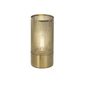 Produktbild: BRILLIANT Lampe Gracian Tischleuchte messing gebürstet 1x A60, E27, 60W, g.f. Normallampen n. ent. Für LED-Leuchtmittel geeignet Mit Schnurzwischenschalter