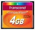 Produktbild: 4GB Transcend CompactFlash 133 X Speed Flash Speicher Karte