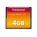 Produktbild: Transcend 4GB CompactFlash 133 Memory Card (CF Card) Up to 50/20 MB/s, Supports