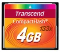 Produktbild: Transcend 4GB CFKarte 133x CompactFlash mit MLC Chips